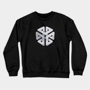 SGI metallic emblem - no text Crewneck Sweatshirt
